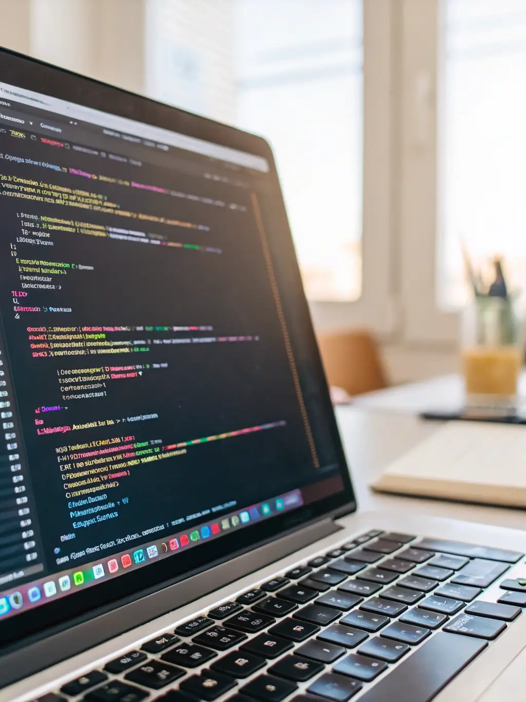 A dynamic illustration of JavaScript code in action, demonstrating its interactivity and functionality on a webpage. The image should convey the dynamic and interactive nature of JavaScript.